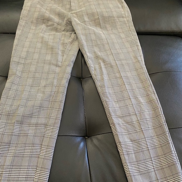 H&M Strip Design Dress Pants Skinny Fit - Picture 1 of 6